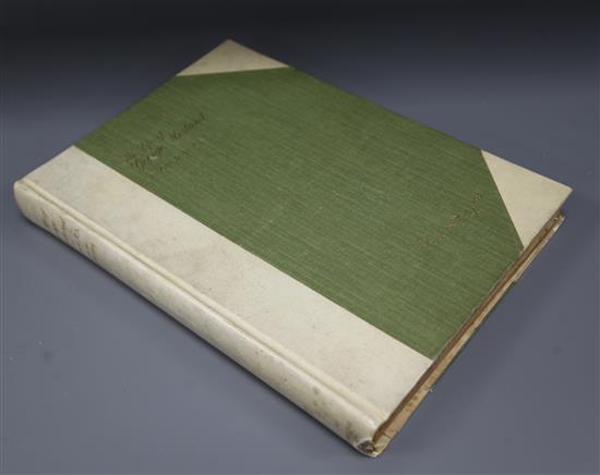 Dawe, George R.A. - The Life of George Morland, 49 of 175, folio, half vellum, London 1904,